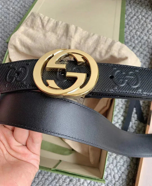 2025 belt High-end business casual belt 4.0cm wide