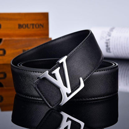 2025 3 Colors  New Letter Black Leather Belt
