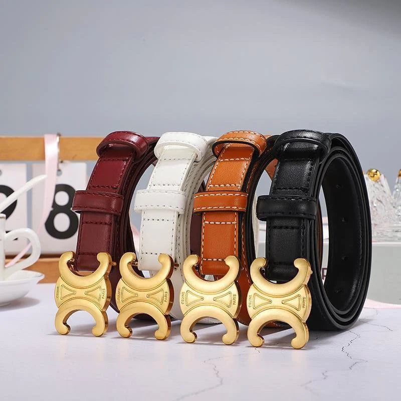 2025 4 Colors Fashion Hot Sale Ladies Leather Belt
