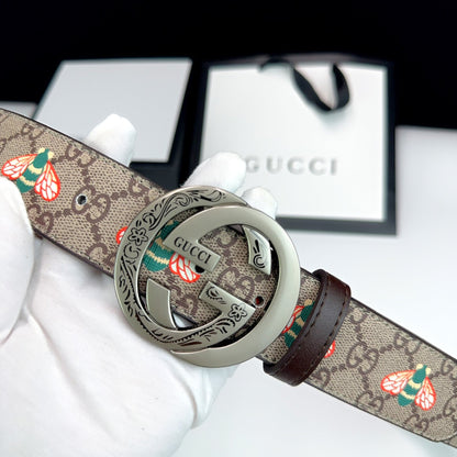 2025 Printed double G Fashion Belt