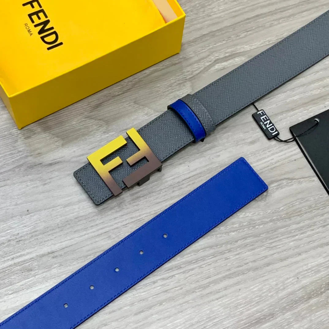 2025 Double-sided calfskin belt width 40MM