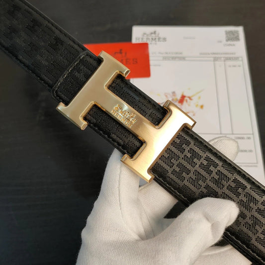 2025 2 Colors  printed leather belt