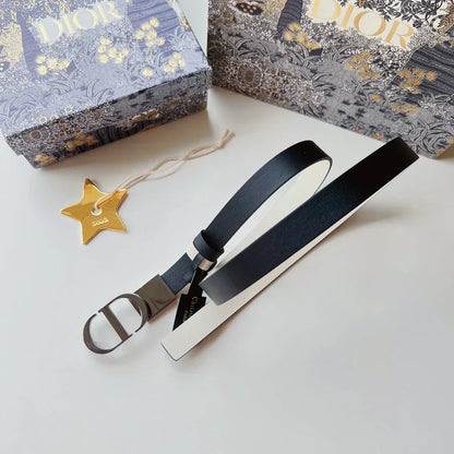 2025 Belt in gold-finish metallic calfskin