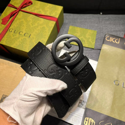 2025 belt Printed imported waterproof belt copper metal buckle 4.0cm