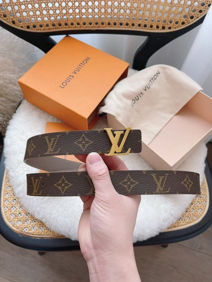 2025 Reversible leather and hardware belt